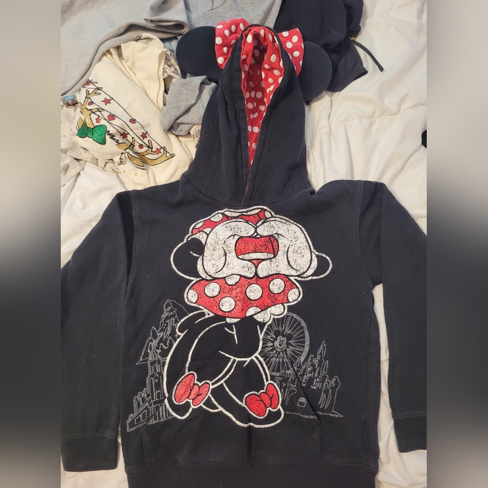 Disney mini sweatshirt hooded